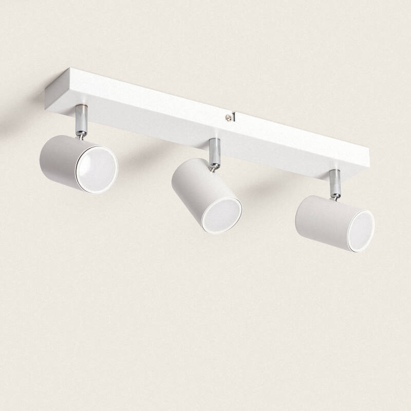 Image of Wuedy 3 Spotlight Metal Directional Ceiling Lamp 