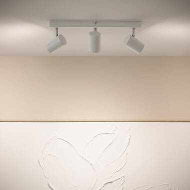 Image of Wuedy 3 Spotlight Metal Directional Ceiling Lamp 