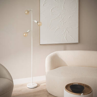 Afbeelding van Staande lamp metaal Aratz 3 Spots 