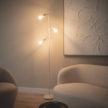 Afbeelding van Staande lamp metaal Aratz 3 Spots 