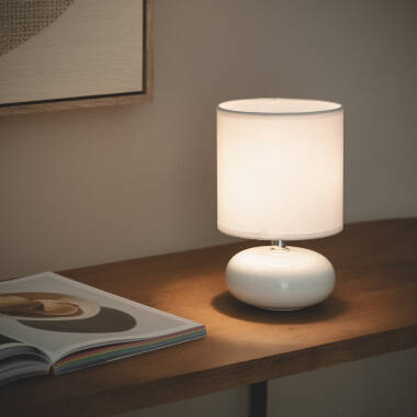 Bild von Tischlampe Keramik Ava