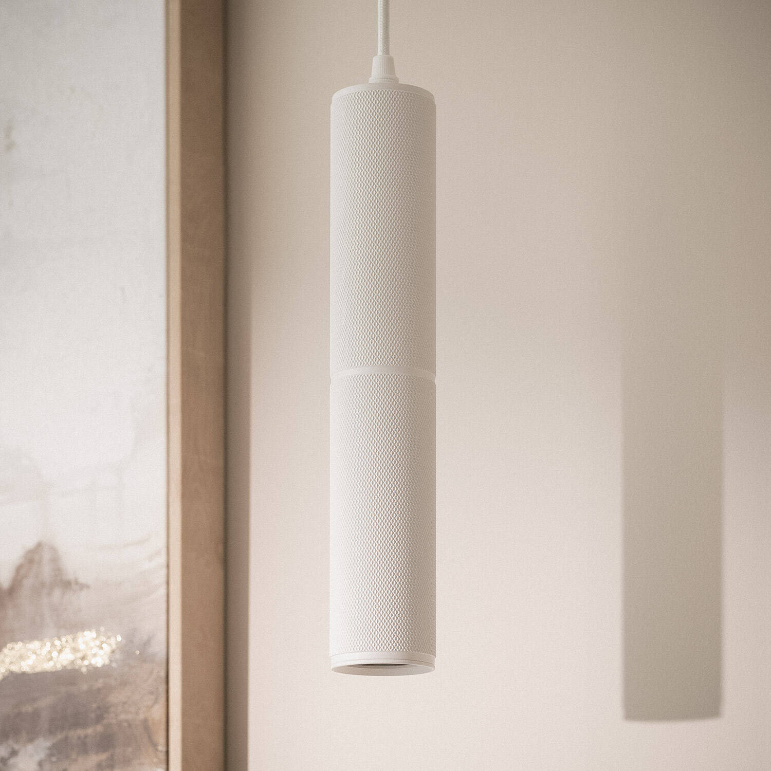 Lampa Wisząca z  Aluminium Breixo