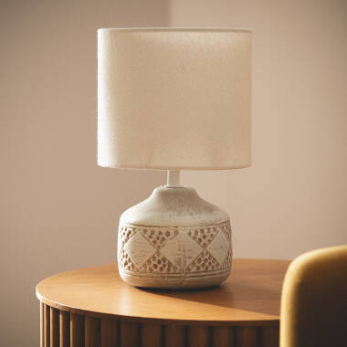 Image of Vera Ceramic Table Lamp 