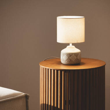 Image of Vera Ceramic Table Lamp 
