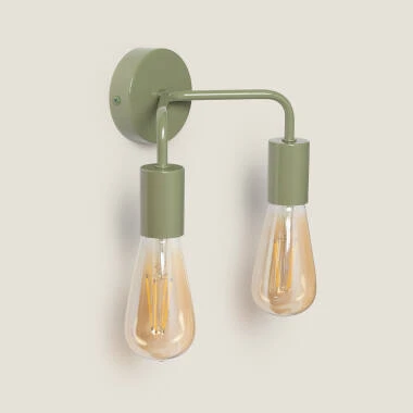 Lampe Murale Métal 2 Spots Jayso