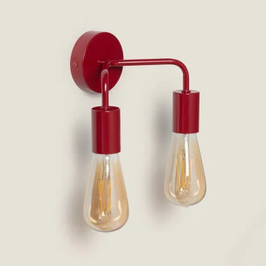 Lampe Murale Métal 2 Spots Jayso
