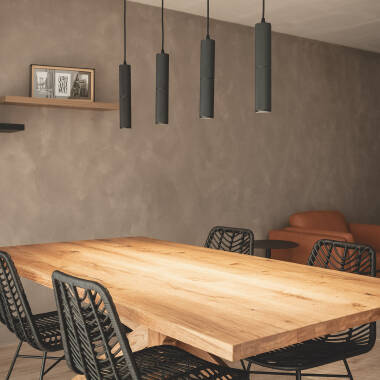 Image de Suspension Aluminium 4 Spots Breix 