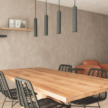 Image de Suspension Aluminium 4 Spots Breix 