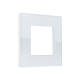 Afbeelding van Stopcontact Schuko Modern F Type met Glazen Frame