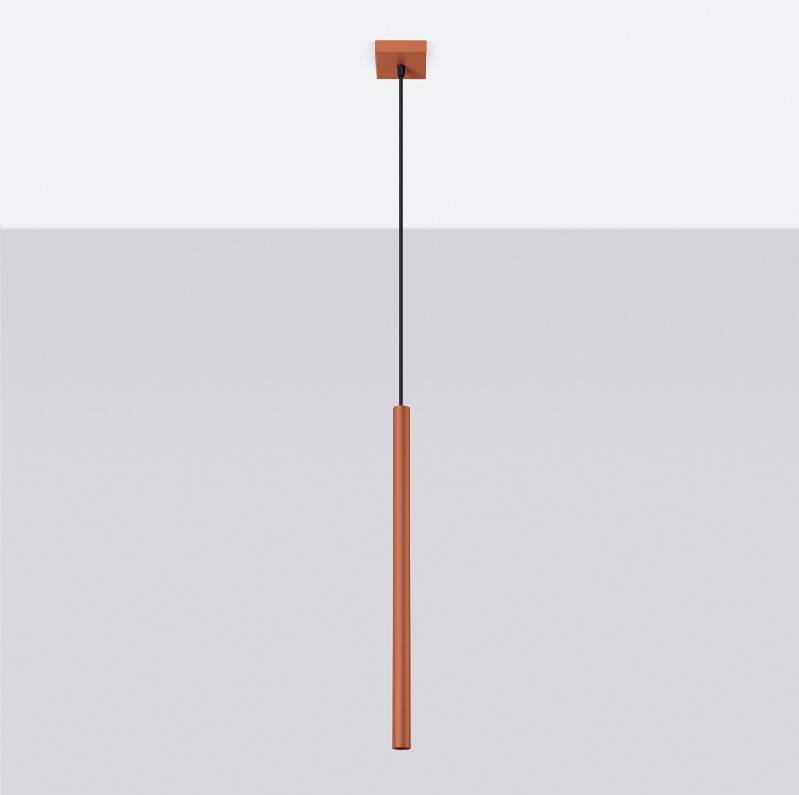 Immagine di Lampada a Sospensione Pastelo 1 Metallo SOLLUX