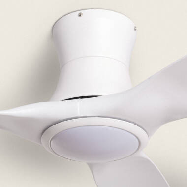 Bild von Deckenventilator Lautlos Salamina Weiss 132cm DC-Motor