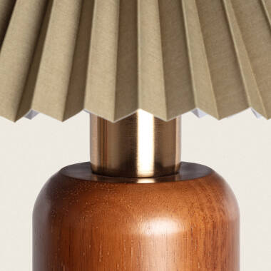 Image of Silene Wood Table Lamp 