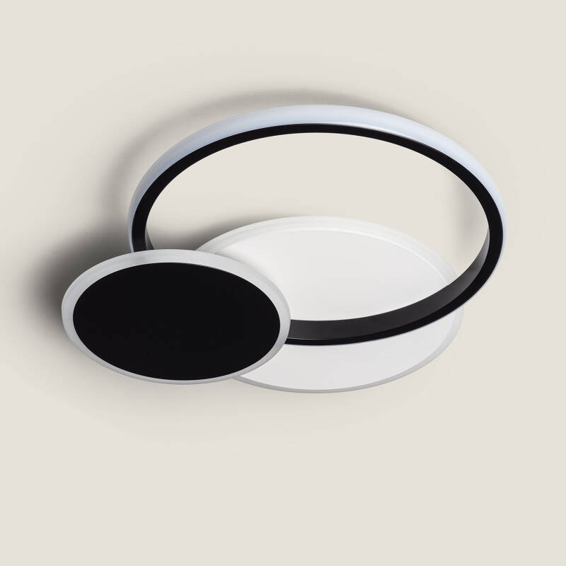Bild von LED-Deckenleuchte aus Metall 27W Mini Eklips Berno