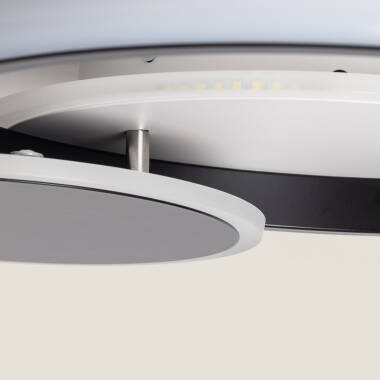 Bild von LED-Deckenleuchte aus Metall 27W Mini Eklips Berno