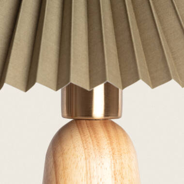 Image of Willow Wood Table Lamp 