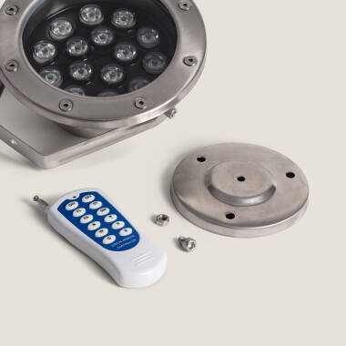 Bild von LED-Strahler Tauchfähig RGB 15W Oberfläche 24V DC