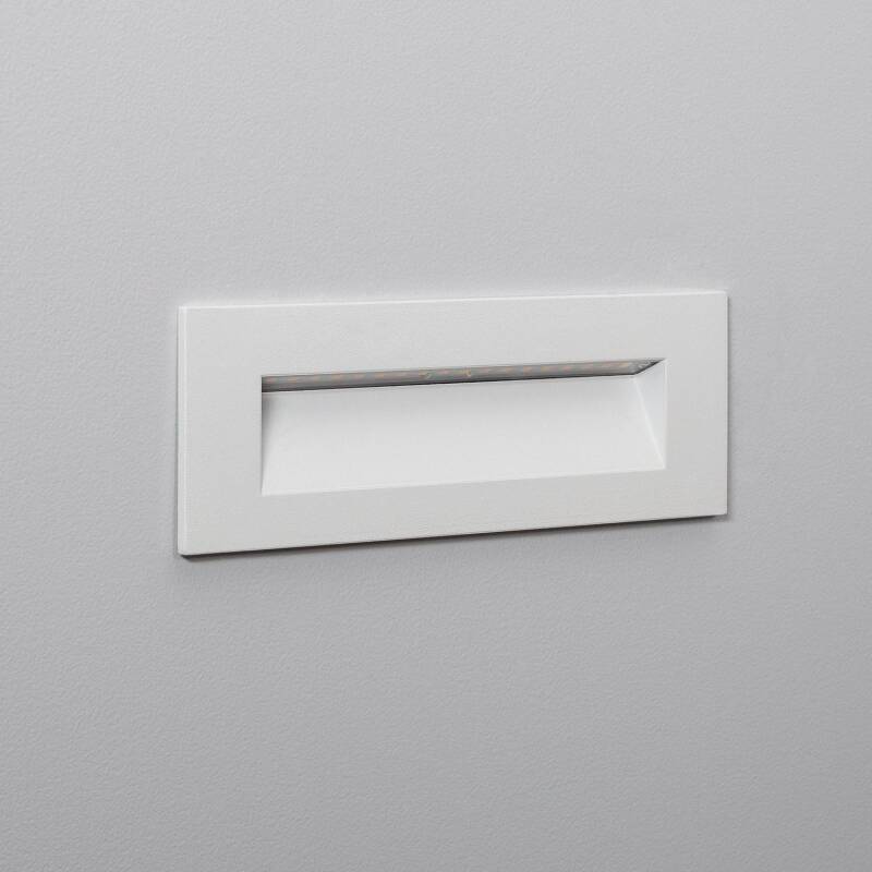 Bild von LED-Wandeinbauleuchte 6W Rechteckig Weiss Groult