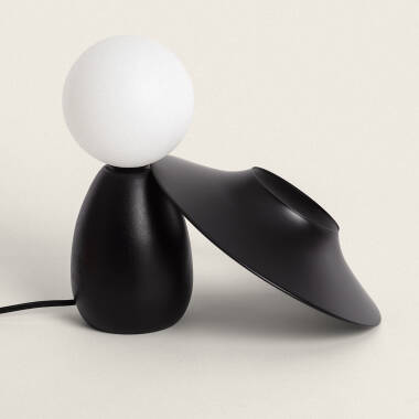 Image of Raisa Wood Table Lamp 