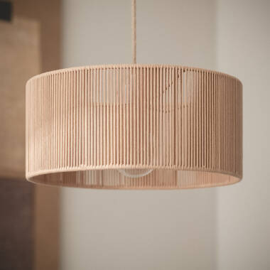 Image of Cesca Natural Rope Pendant Lamp