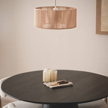 Image of Cesca Natural Rope Pendant Lamp