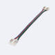 Bild von Clip-Verbinder Doppelt mit Kabel für LED-Streifen RGBW 24V DC COB IP20 Breite 12mm