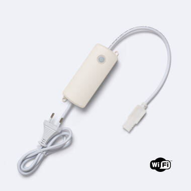 Řídící Jednotka WiFi pro LED Pásky 220V SMD Jednobarevné IP65 Šířka 12mm