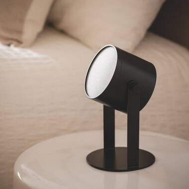 Lampa Stołowa LED Przenośna Metalowa z Akumulatorem USB Ładowalna Devin