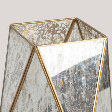 Image of Mattina Metal & Glass Table Lamp ILUZZIA 