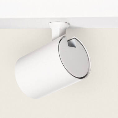 Image de Plafonnier Orientable Aluminium 3 Spots Blanc Cora