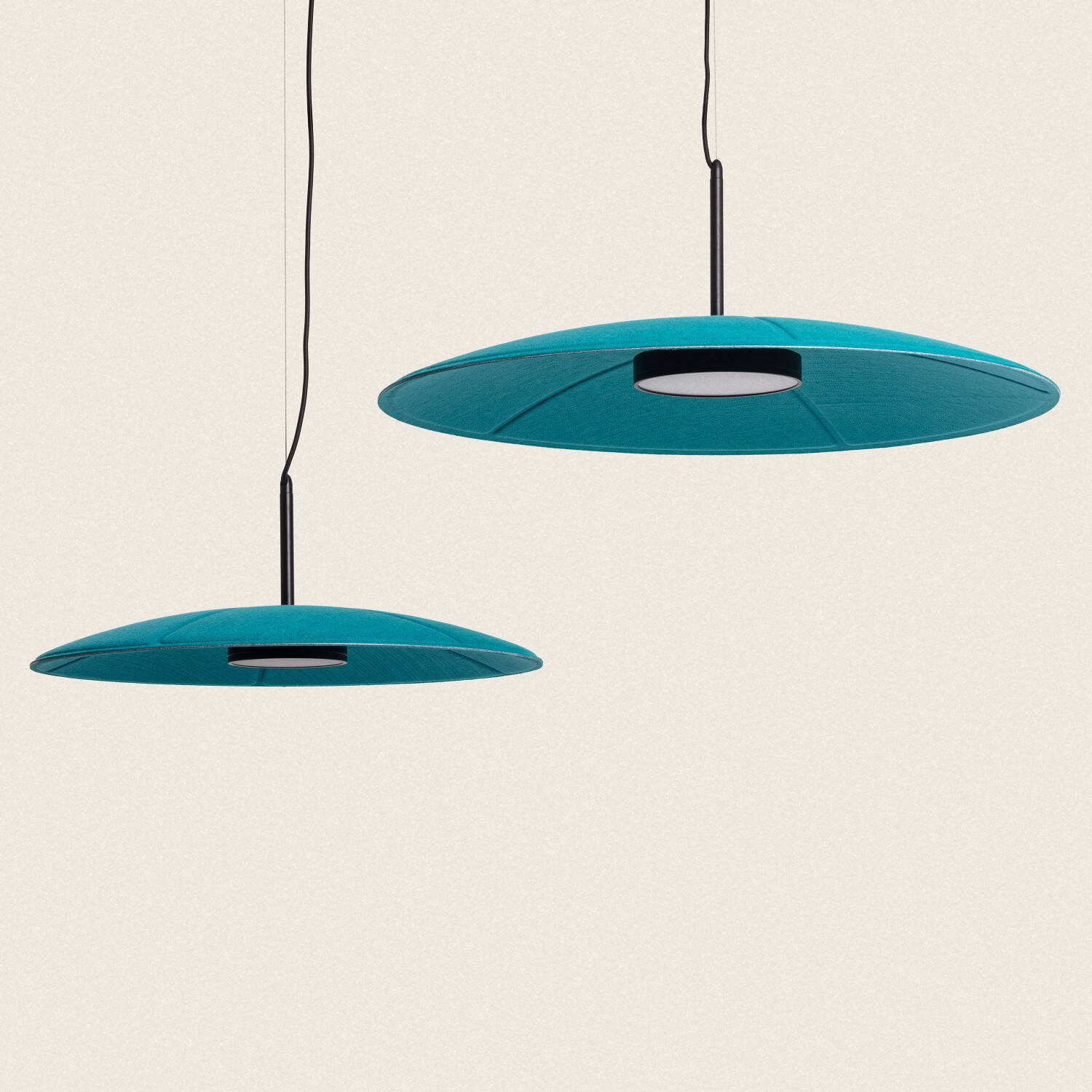 Lampa Wisząca LED 15W z Filcu Otti-S Akustyczna - widok 2