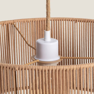 Image of Cesca Natural Rope Pendant Lamp