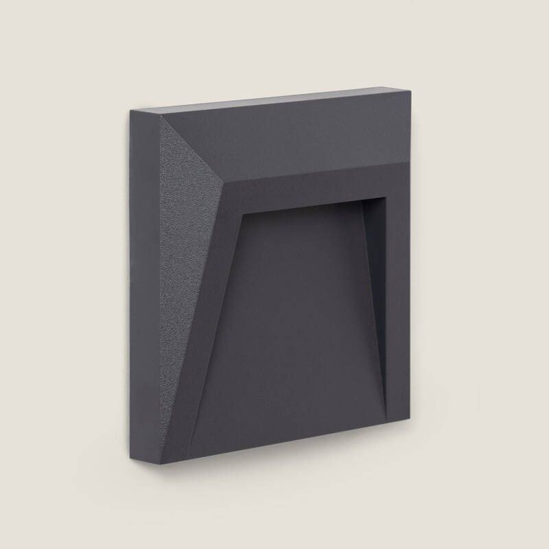 Bild von LED-Wegeleuchte Oberfläche Clover IP65 1,5W Grau 