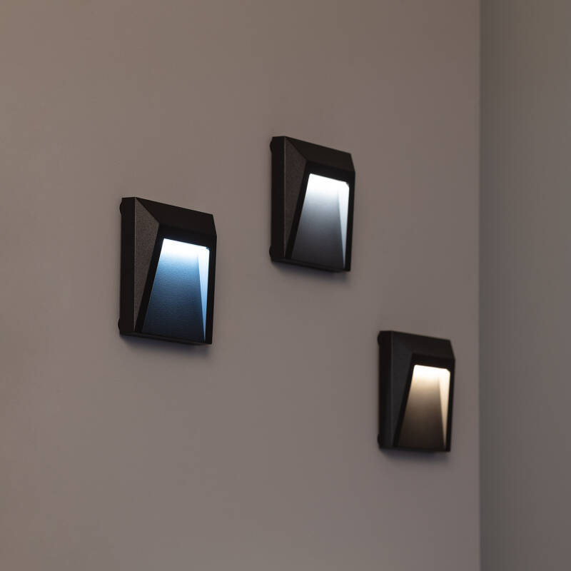 Segnapasso per Esterni LED 1.5W Superficie Parete Clover