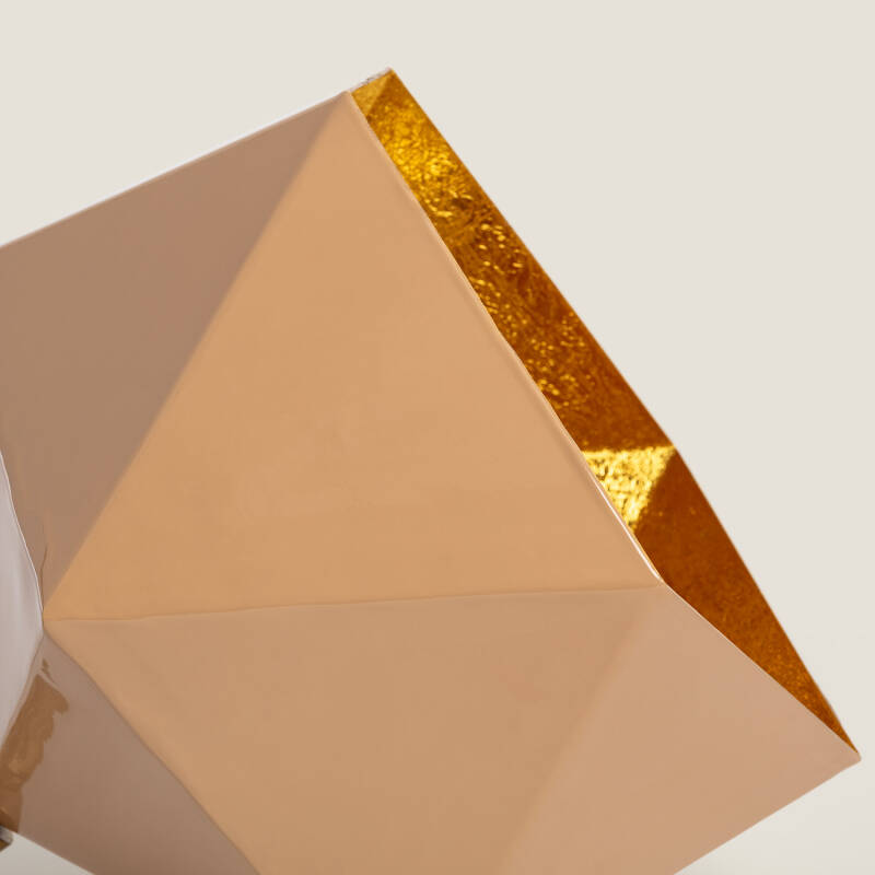 Image of Elia Metal Table Lamp in Gold 