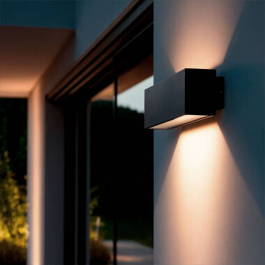 LED-Wandleuchte Aussen 11W Aluminium Doppeltseitige Beleuchtung Carinae