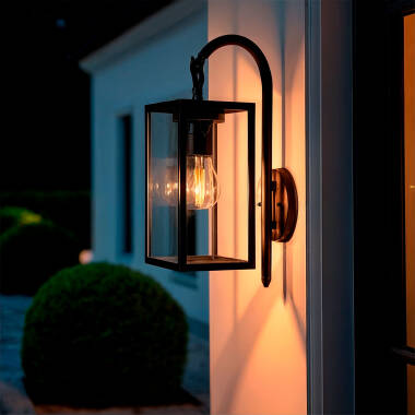 Atrium Above-Arm Wall Light in Black