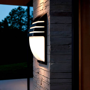 Wandlamp Outdoor Aluminium Titus grid