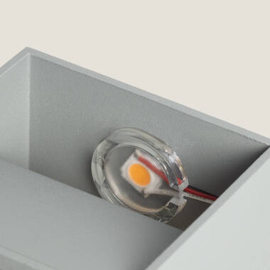 Afbeelding van Wandlamp Lico Lichtgrijs LED 6W Dubbelzijdige verlichting