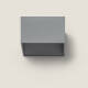 Image de Applique Murale LED Aluminium Lico 6W Éclairage Double Face Grise Claire 