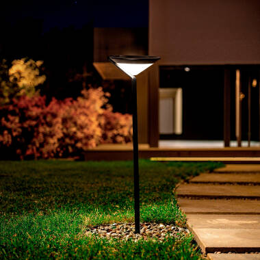LED-Bodenstehleuchte Solar Aussen 80cm mit Bewegungsmelder Radar Yuma Big