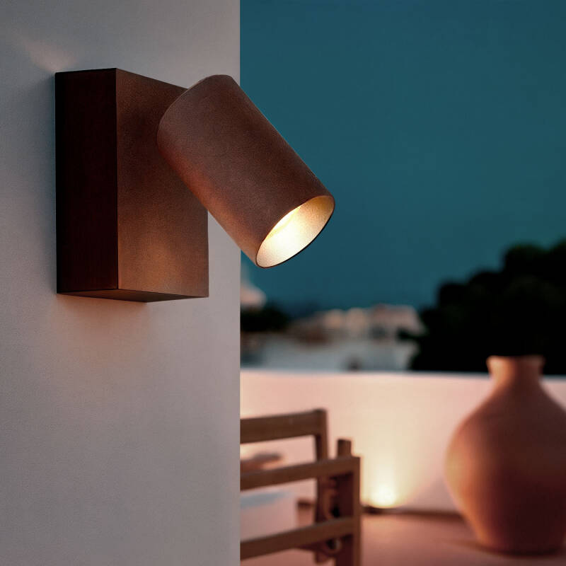 Immagine di Applique da Parete per Esterni LED 10W Alluminio CCT Selezionabile CCT Kuriya 