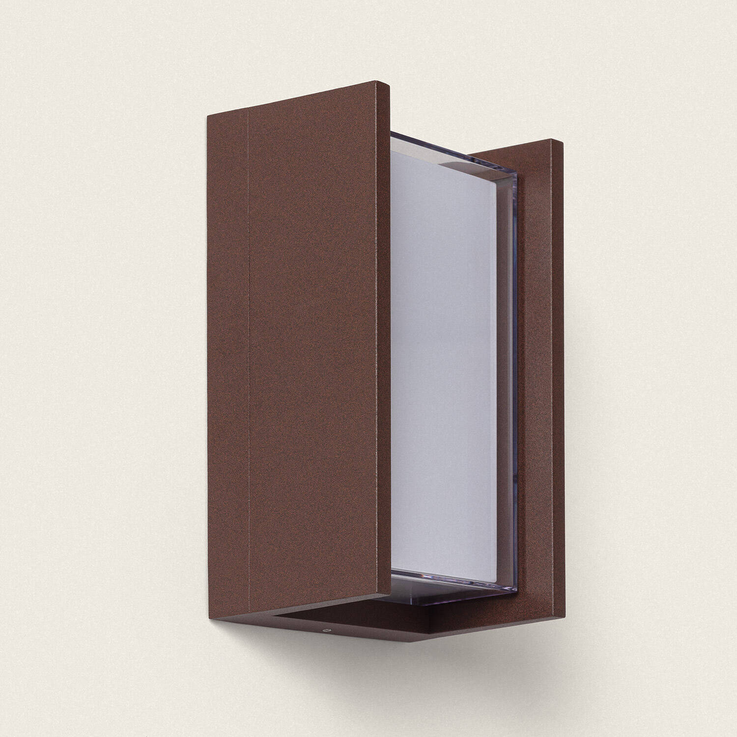 Kinkiet Ścienny LED Zewnętrzny 12W z Aluminium Regulacja CCT Podwójny Dyfuzor Lysandra - widok 2