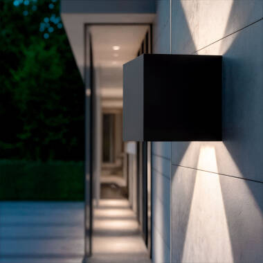 LED Außenwandleuchte 6W Aluminium Doppelbeleuchtung Eros