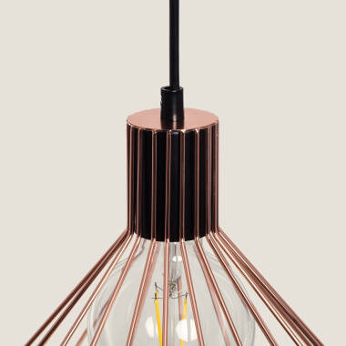 Immagine di Lampada a Sospensione in Metallo Sakur