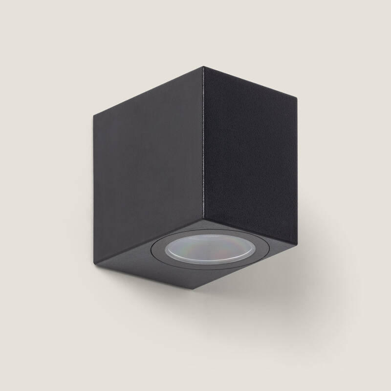 Image of Miseno Outdoor Wall Lamp in Black 