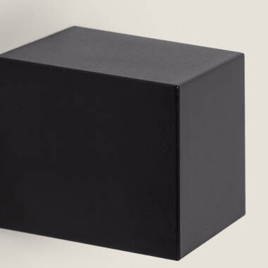 Image of Miseno Outdoor Wall Lamp in Black 