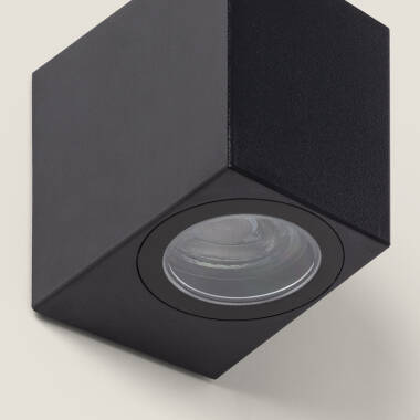 Image of Miseno Outdoor Wall Lamp in Black 