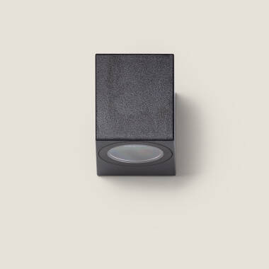 Image of Miseno Outdoor Wall Lamp in Black 