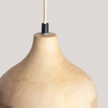 Bild von Pendelleuchte aus Holz Akesh I