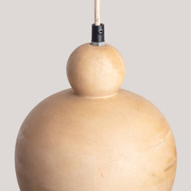 Afbeelding van Hanglamp Hout  Akesh III